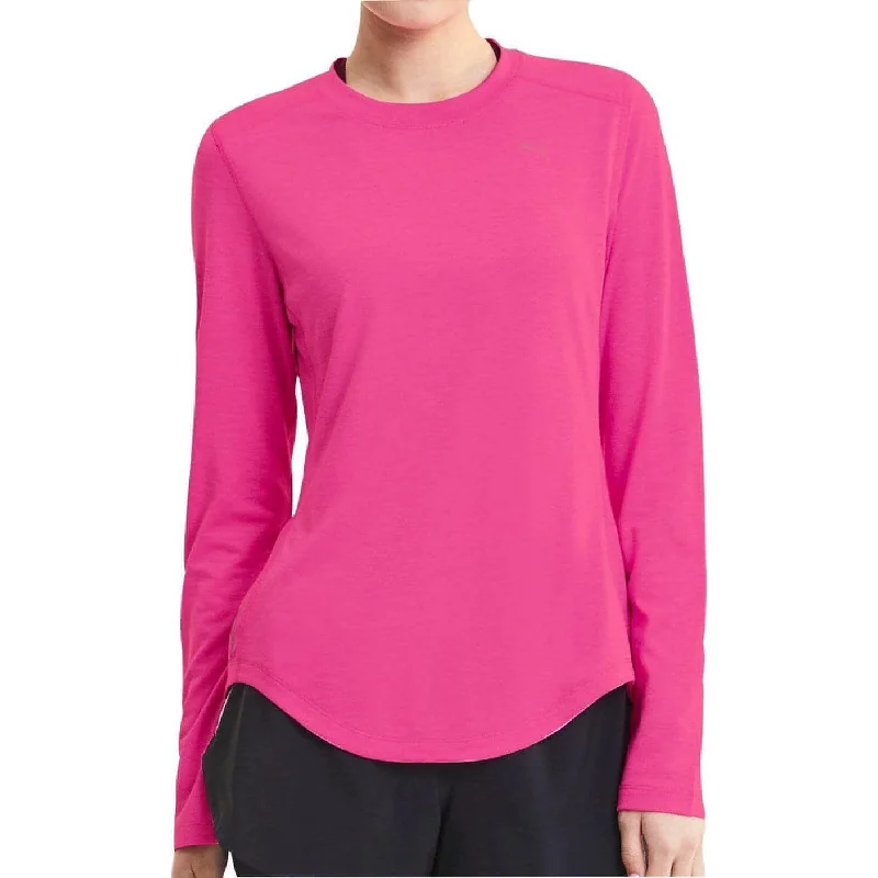 Puma Ignite Long Sleeve Womens Running Top - Pink