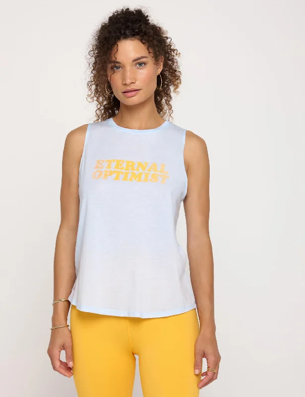 Optimist Jade Muscle Tank - Windsurfer