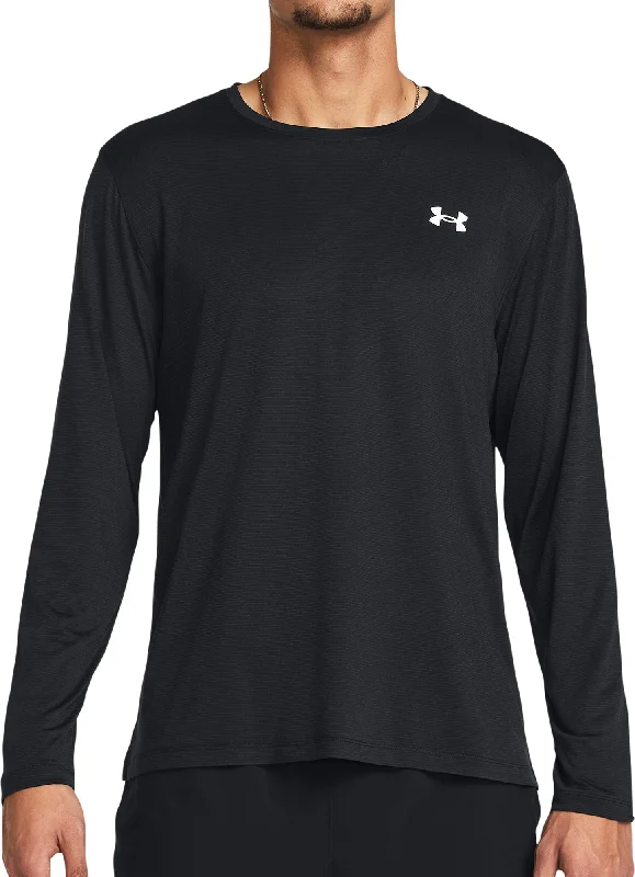 Under Armour Launch Long Sleeve Mens Running Top - Black