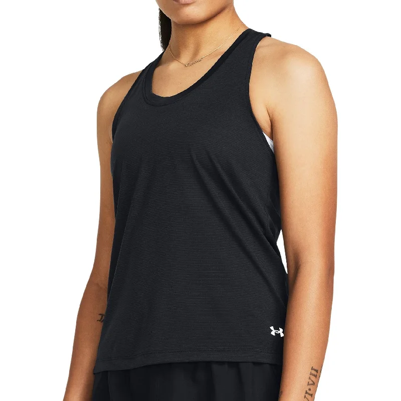 Under Armour Launch Womens Running Vest Tank Top - Black