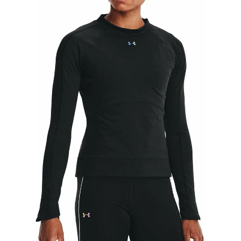 Under Armour Rush ColdGear Long Sleeve Womens Training Top - Black