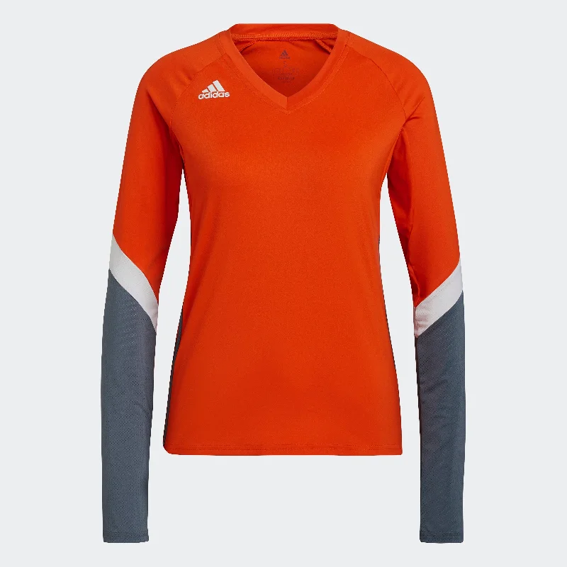 Women's adidas Quickset Long Sleeve Multicolored Jersey