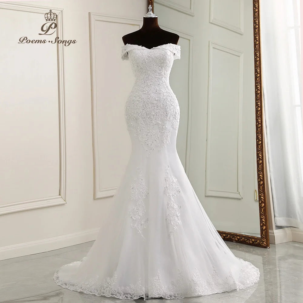 wedding dresses for women mermaid wedding gowns marriage white dress