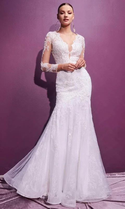 Ladivine CD951W - Lace Mermaid Bridal Gown